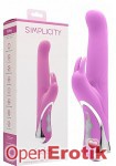 Fadey - Rechargeable Rabbit Vibrator - Pink (Shots Toys - Simplicity)