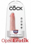 6 Inch Cock with Balls - Flesh (Pipedream - King Cock)