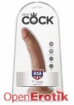 7 Inch Cock - Tan (Pipedream - King Cock)