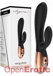 Heating G-Spot Vibrator - Exquisite - Black (Shots Toys - Elegance)