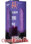 8 Inch Thin Realistic Dildo Vibe - Purple (Shots Toys - GC)