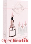 Clitoral and Nipple Pump Set - Large - Rose (Shots Toys - Pumped)