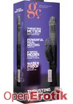 Thrusting Rabbit Vibrator - Black (Shots Toys - GC)