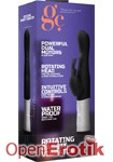 Rotating Rabbit Vibrator - Black (Shots Toys - GC)