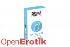 Secura Condoms - Extra Wet - 12er Pack 