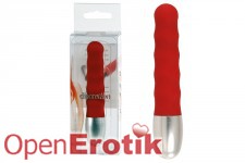 Disrection Vibrator ribbed red 