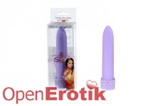 Diamond Silk Vibrator - purple 
