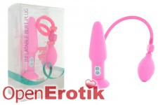 Inflatable Buttplug - Pink 