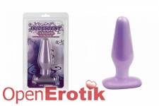 Iridescent Butt Plug - Medium - Purple 
