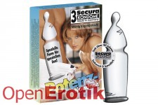 Secura Kondome - Potenz-Kondome - 3er Pack 