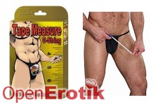 Tape Measure G-String - Red 