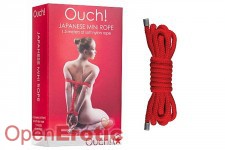 Japanese Mini Rope - 1,5 Meter - Red 