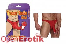 Trouser Snake Bikini Red 