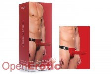 Hollow Design Strap-On - Red 