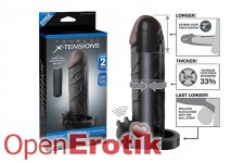 Vibrating Real Feel 2 Zoll Extension - Black 