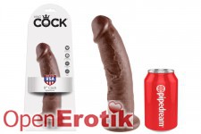9 Inch Cock - Brown 