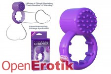 Sensual Touch Love Ring - Purple 