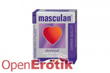 Masculan Kondome - Dotted - 3er Pack 