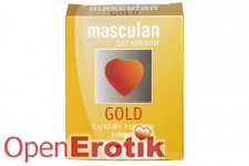 Masculan Kondome - Gold Luxury Edition - 3er Pack 