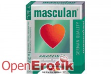 Masculan Kondome - Anatomic - 3er Pack 