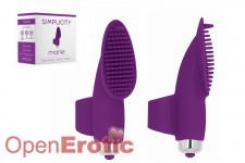 Marie - Finger Vibrator - Purple 