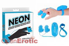 Neon Magic Touch Finger Fun - Blue 